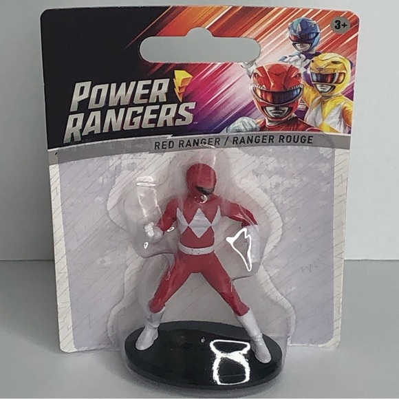 Power Rangers Action Figures Collectible Play Set | Blue Black Green Red & Pink - Picture 7 of 16